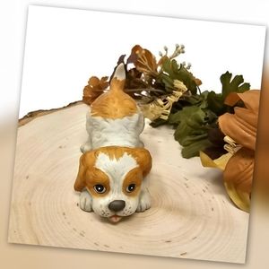 Vintage HOMCO Ceramic Puppy Figurine